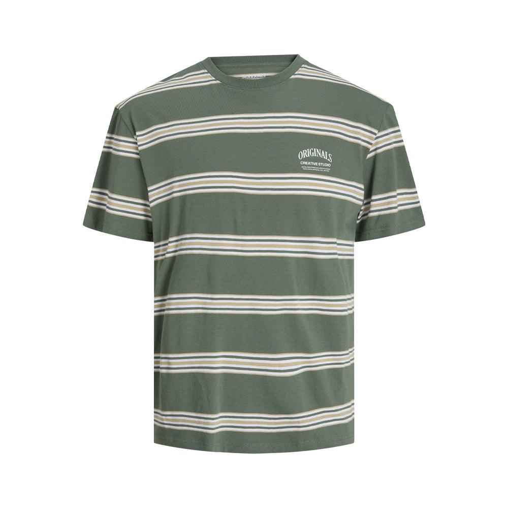 Jack & Jones Lucca Stripe T-shirt - Stokedstore