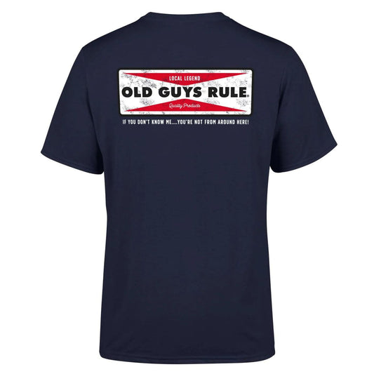 Old Guys Rule 'Local Legend IV' Tee Shirt - Stokedstore