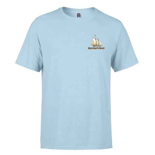 Old Guys Rule 'Sailing Through Life' Tee Shirt - Stokedstore