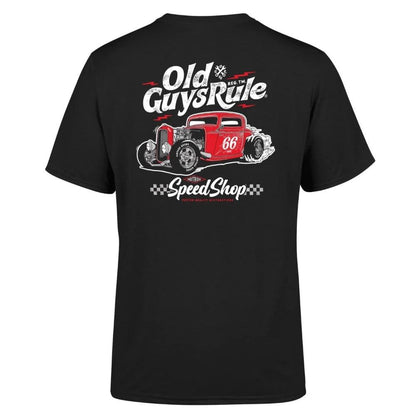 Old Guys Rule 'Speed Shop' Tee Shirt - Stokedstore