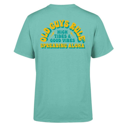 Old Guys Rule 'Spreading Aloha' Tee Shirt - Stokedstore