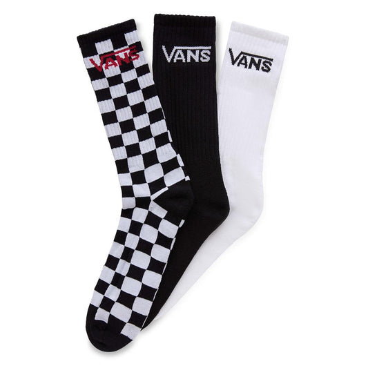 Vans Classic Crew Socks (3 Pairs) - Stokedstore