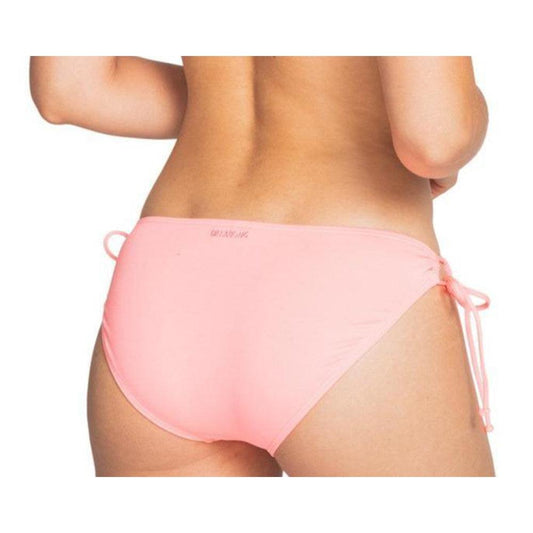 Billabong Sol Searcher Low Rider Bikini Bottoms: Acid Pink - Womens - Stokedstore
