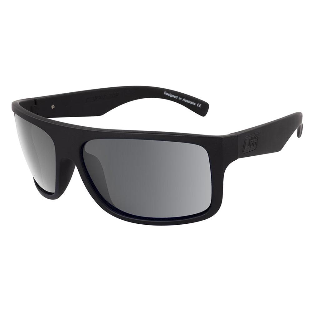 Dirty Dog Anvil Sunglasses: Black/Grey | Black/Blue - Stokedstore