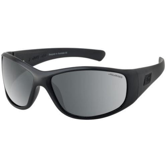 Dirty Dog Ridge Sunglasses: Brown/Brown | Satin Black/Grey Polarized - Stokedstore