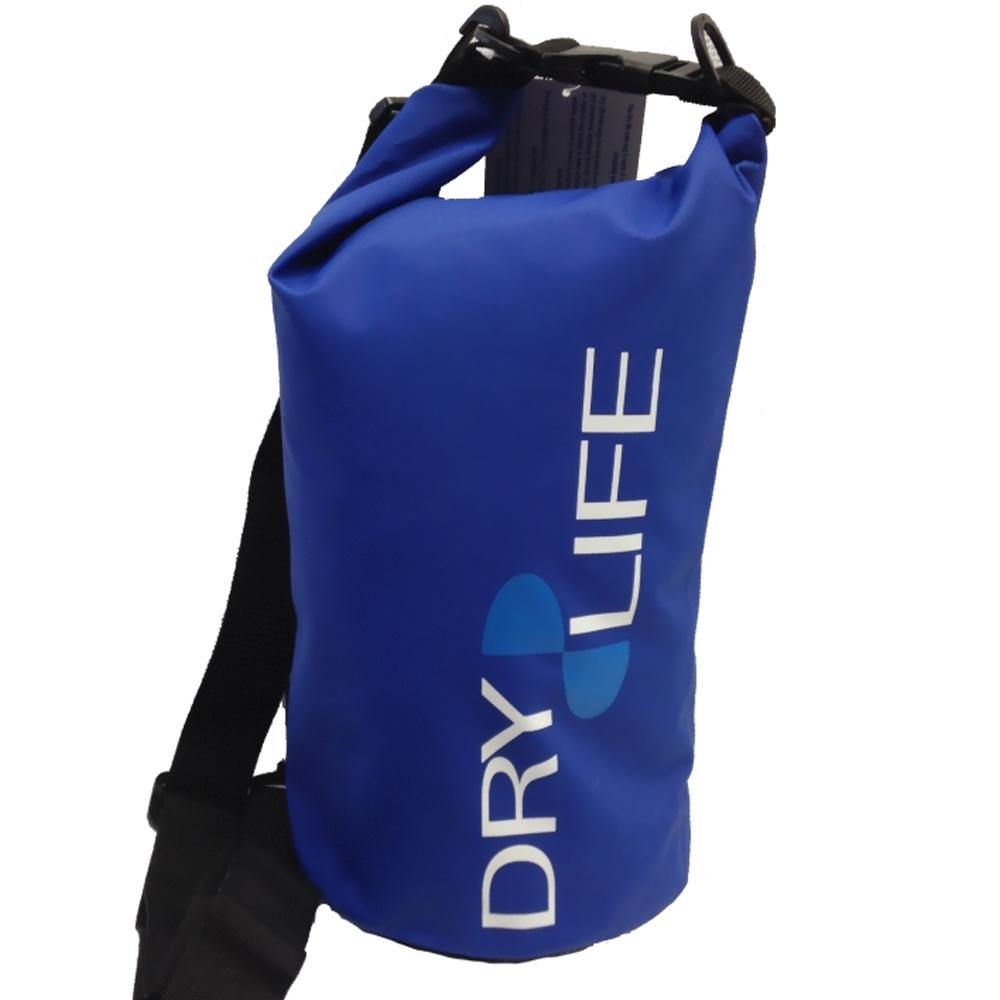 Dry Life 60 Litre Waterproof Tube Bag: Blue | Grey | Yellow - Stokedstore