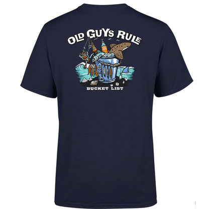Old Guys Rule 'Bucket List 2' Tee Shirt - Stokedstore