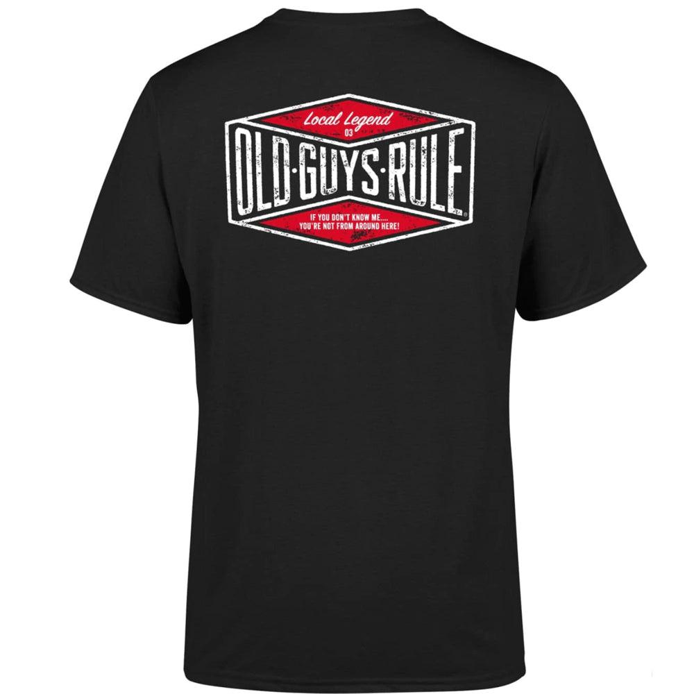Old Guys Rule 'Local Legend 3' Tee Shirt - Stokedstore