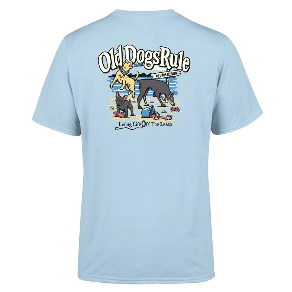 Old Guys Rule 'Old Dogs Rule' Tee Shirt - Stokedstore