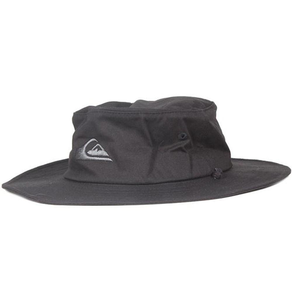 Quiksilver Bushmaster Hat: Thyme | Black - Mens - Stokedstore