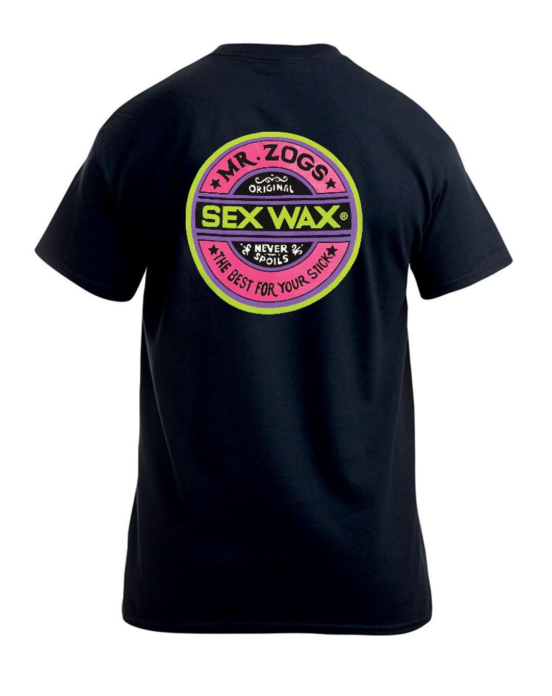 Sex Wax Fluro Mens Tee - Stokedstore